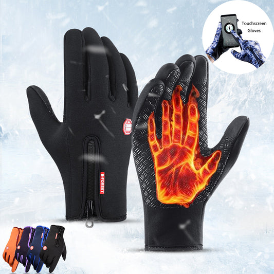 Winter Touchscreen Gloves - Waterproof, Anti-Skid & Fleece Lined