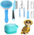 7-in-1 Pet Grooming Kit – Brush, Nail Clippers & Flea Comb for Dogs & Cats